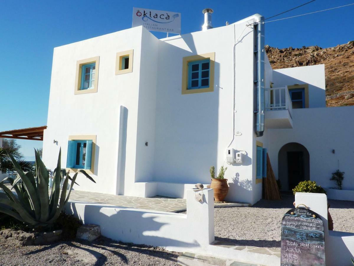 Oklaca Patmos Beach Rooms Skala  Ngoại thất bức ảnh